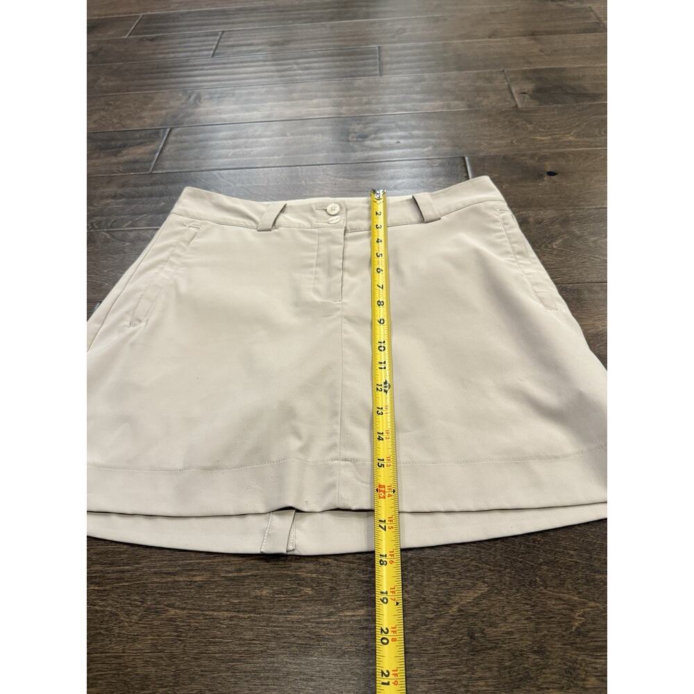 Nike Skort Womens White A-Line Skirt Golf Dri-FIT Tour Performance Size 4 394663 - Picture 8 of 9
